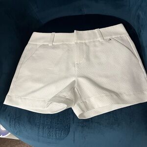 Calvin Klein TexturedWhite Shorts - Never worn